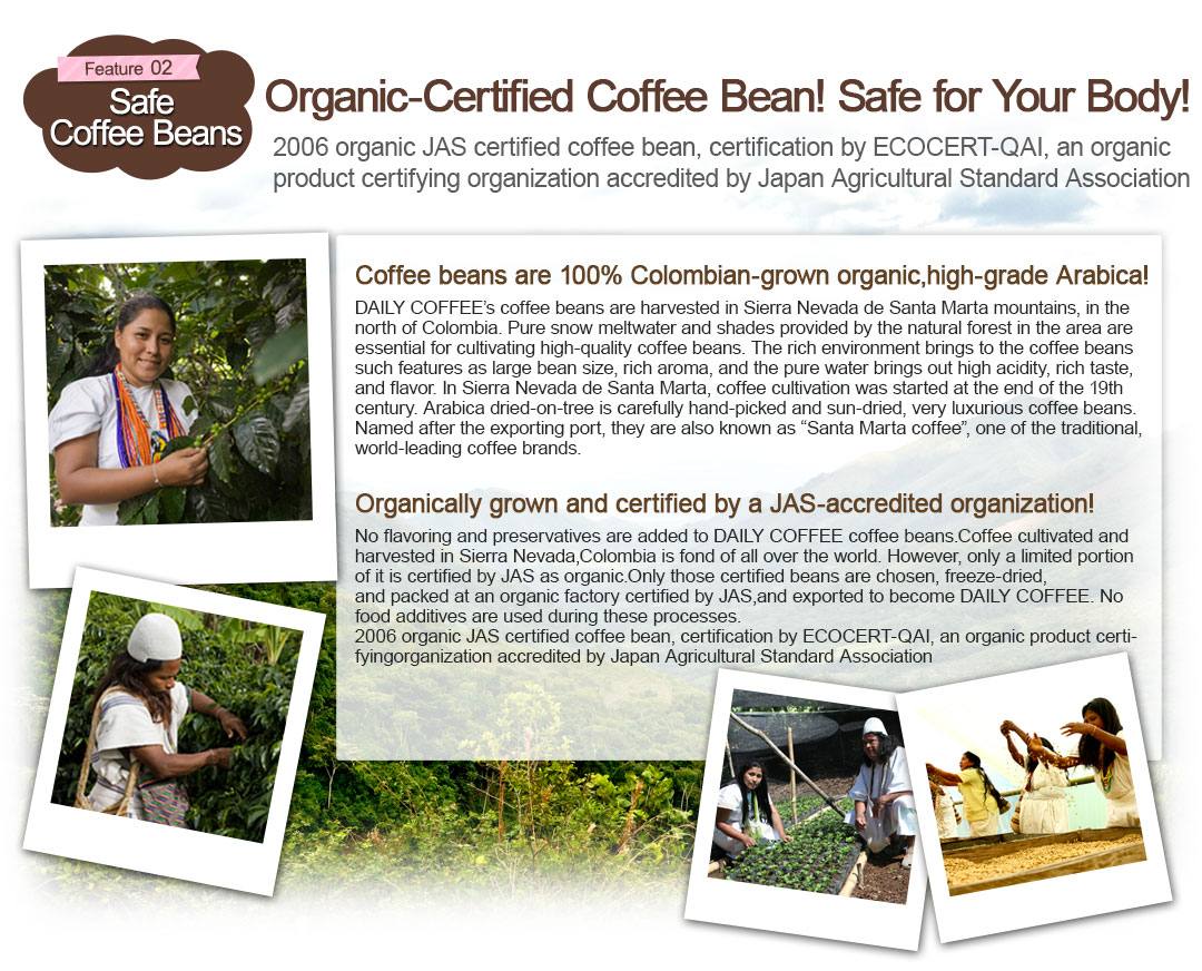 Feature 02 Safe Coffee Beans